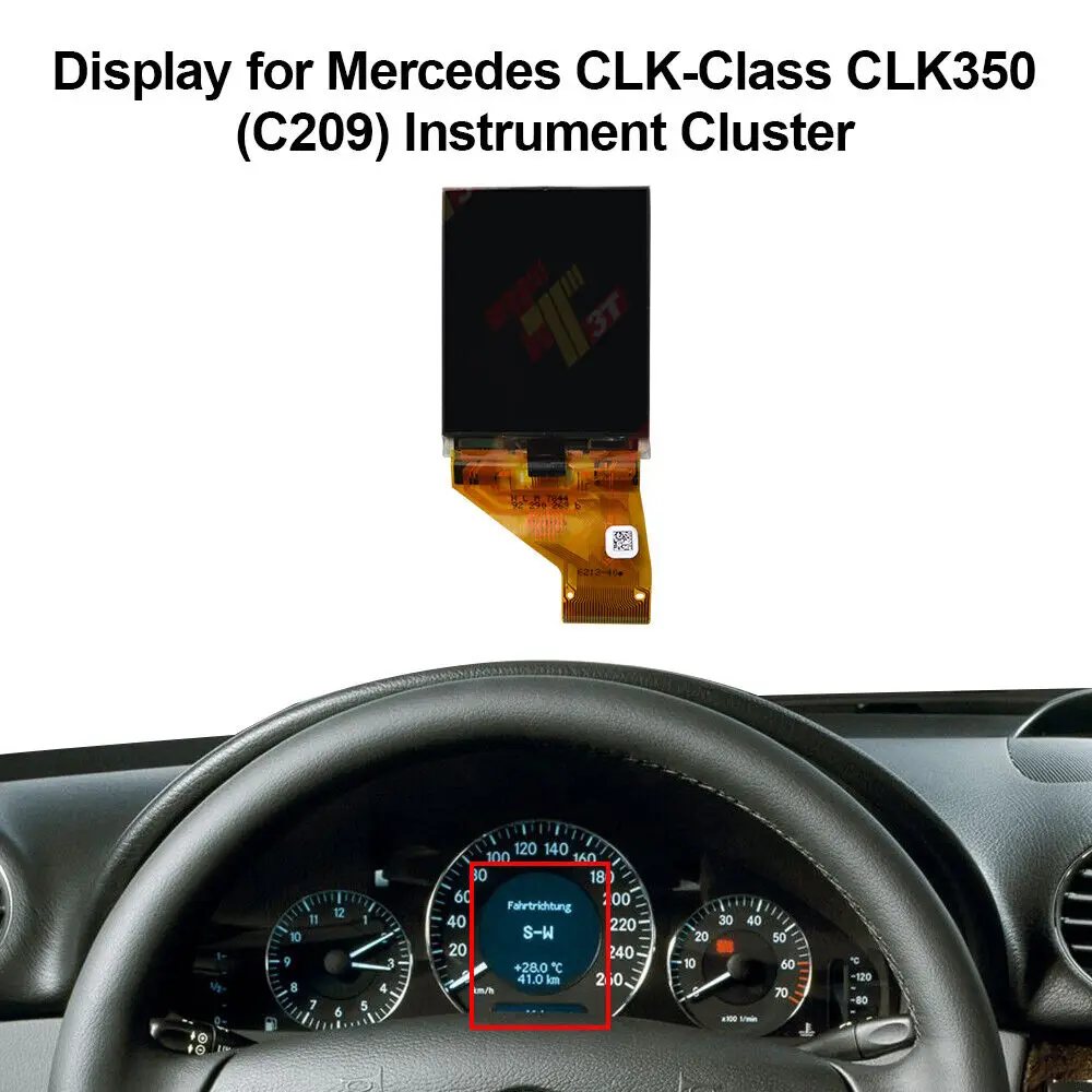 

Gauge Cluster LCD Display For Mercedes E-Class E320 E350 E500 E55 CLK350 W209 W211 W219 CLS500 CLS63 AMG Screen Pixel Repair