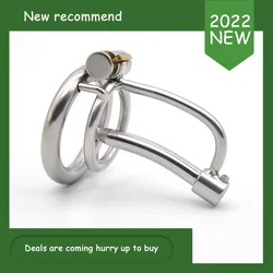 Stainless Steel Chastity Cage with Catheter 2022 NEW Chastity Device Cock Cage for Male ，Adult Game Sex Toys Sex Shop 18+ Sextoy