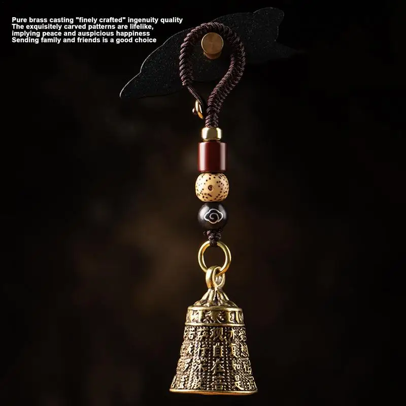 Small Bells That Ring Loud Loud Sound Small Repelling Bell Buddhist Scriptures Bell Car Pendants Ornaments Home Decorations With view 4