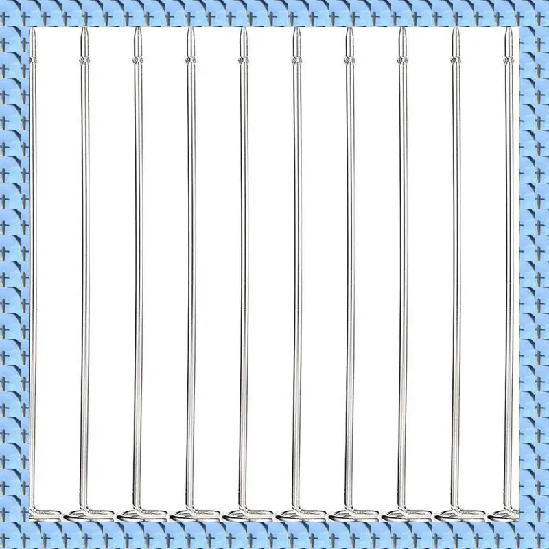 NOCM 10 Skewers Kebab Skewers Stainless Steel Kebab Skewers For Ninja Foodi AG300, AG300C, AG301, AG301C, AG302,AG400,IG301A