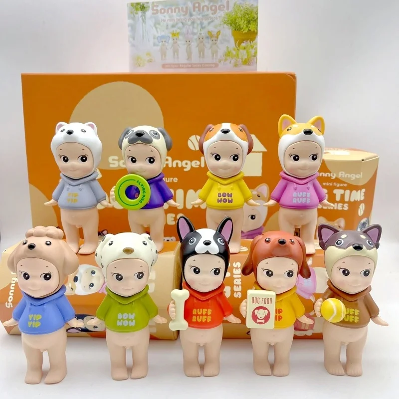 

Sonny Angel Dog Time Series Blind Box Cute Anime Action Figure Collectible Desk Ornament Gift Toy Doll for Kids And Adults