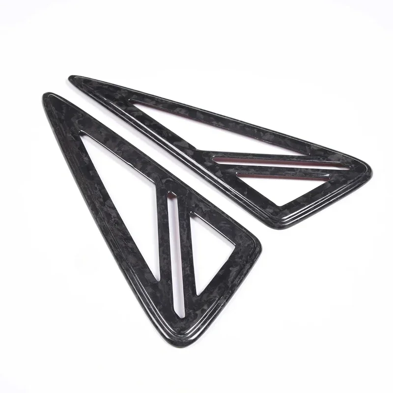 For Lamborghini URUS Real Dry Carbon Fiber Side Body Fender Vent Trim Frame Cover Protective Trim Exterior 2018-2021 Accessories
