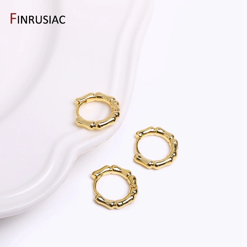 Gold Überzogene Messing Einfache Hoop Ohrringe Hohe Qualität Frauen Ohrringe, Eingelegten Zirkon Trendy Hoop Ohrringe Mode Schmuck Geschenke – Detail 20