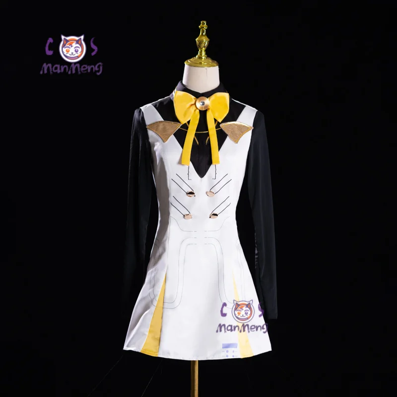 

Aemeath Cosplay Costume Anime Wuthering Waves College Uniform School JK Coat Skirt Tie Halloween Carnival Girl New Aemeath suit