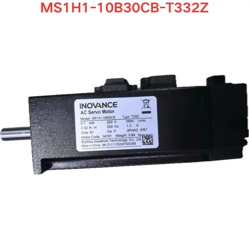 Brand New And Original Inovance MS1H1-10B30CB-T332Z Servo Motor 0.1KW