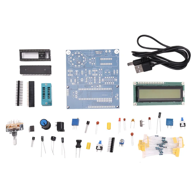 Y39A-DC5V LCD Frequency Meter USB Transistor Tester DIY Kits Digital Inductance And Capacitance Measuring Instrument