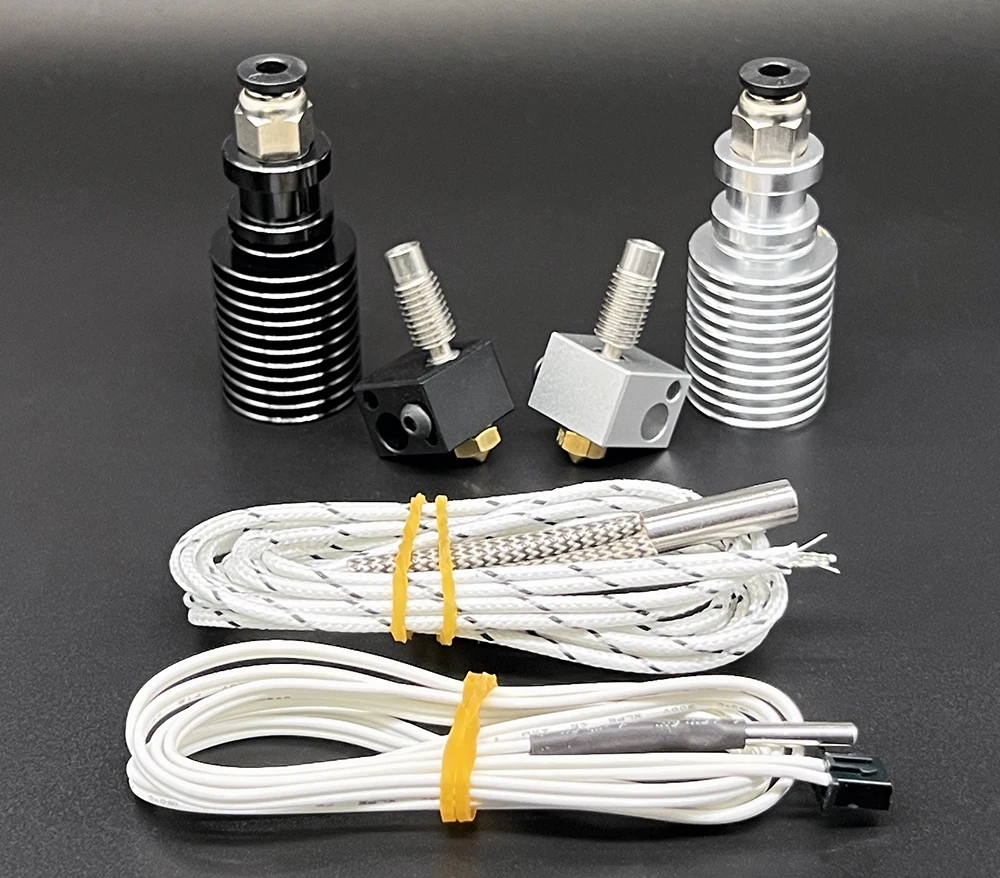 E3D V6 Hotend Kit 3D-Druckerzubehör 320 ℃ Hochtemperatur-Voron 2.4 J-Kopf-Fernextruder-Teile 12 V 24 V 1,75/0,4 mm – Detail 23