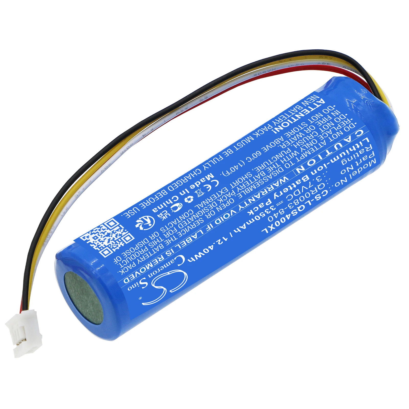 Battery for Qolsys IQ Panel 4,IQP4005,IQ Panel 4 PowerG,IQP4004BLK,IQP4002BLK,IQP4003BLK,IQP4005BLK (2600mAh / 3350mAh) 3.7V