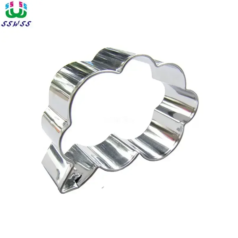 Flaky Clouds Shape Cake Decorating Fondant Cutters Tools,Stainless Steel,Soft Sweets Cookie Biscuit Pastry Baking Molds