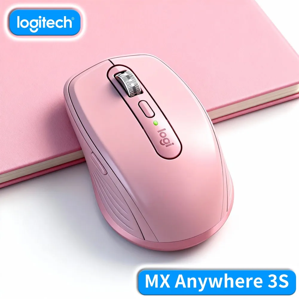 Logitech MX Anywhere 3S High Performance Compact Mouse Magspeed Scrolling Multi Os Support For Home Creative Design Workflow
