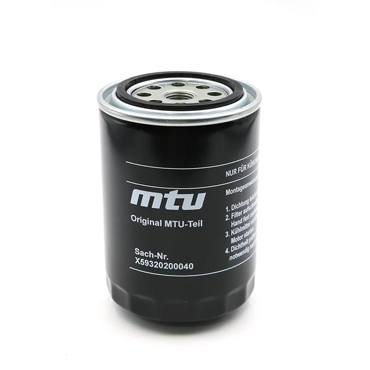 Genuine MTU X59320200040 ORIGINAL MTU FILTER Original Parts For 8V2000M84L Engine 511100626