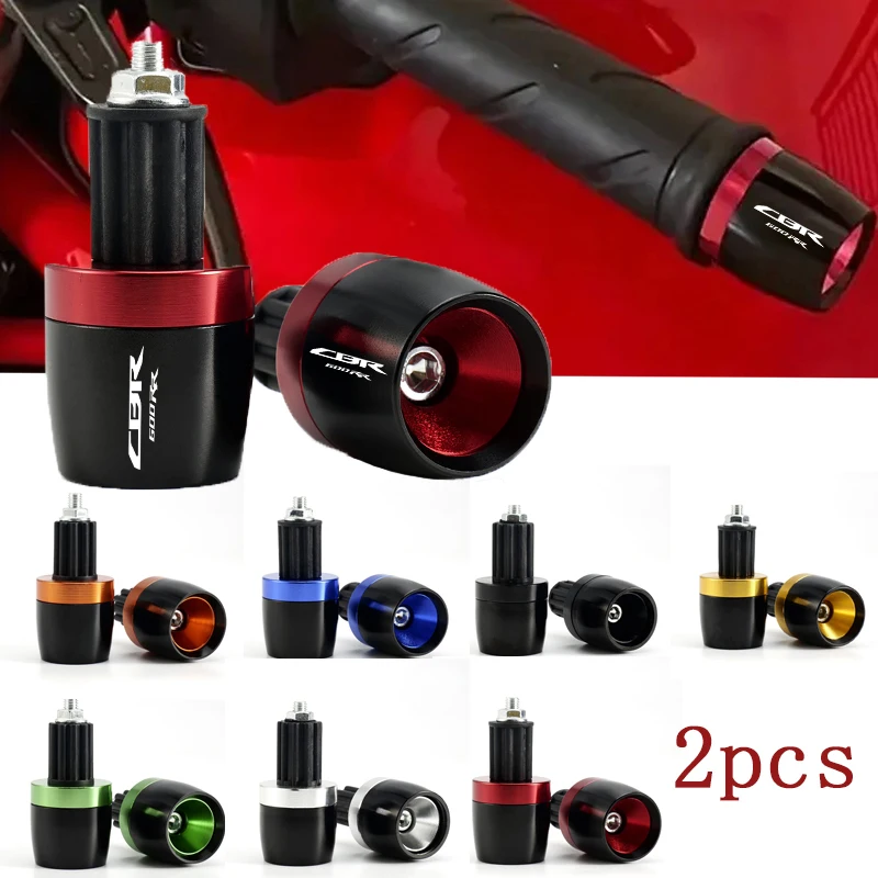 

For HONDA CBR600 F2 F3 F4 F4i SPORT/F CBR 600 CBR600F CBR600RR 2025New Motorcycle Handle Bar End Weight Handlebar Grips Cap Plug