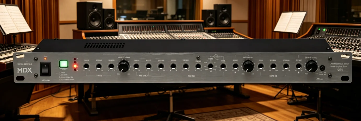 G51 KTV Pre-effector, Reverb Audio Processor with Microphone Anti-howler Function