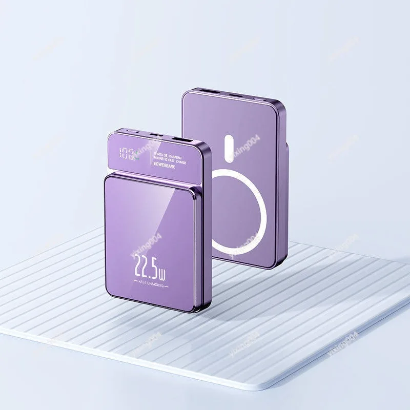 

Slim Magnetic Power Bank PD Fast Charging Portable Charger
