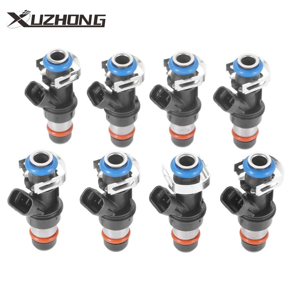 

8PCS 25317628 Upgrade Fuel Injectors For 99-07 Chevy Silverado GMC 4.8/5.3/6.0L