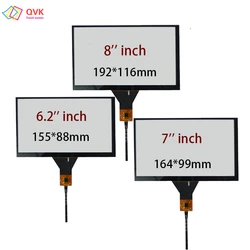 QVK 6.2/7/8/9 Inch GT911 Capacitive Universal Digitizer For Car DVD GPS Navigation Multimedia Touchscreen Panel JR-005-GT911