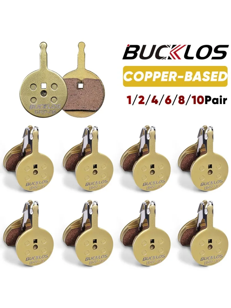 AliExpress BUCKLOS MTB Disc Brake Pads for SRAM AVID BB5 Copper-Based Metal Hydraulic Brake Pad Mountain Bike Brake Pads for AVID BB5
