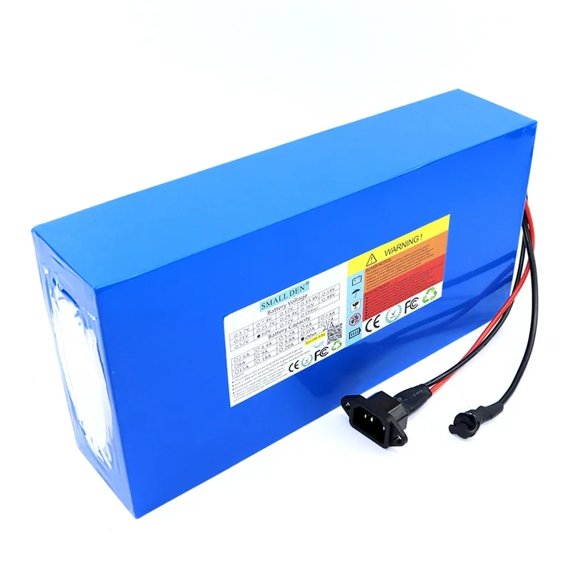 Lithium Battery Pack, 52V, 30AH, 14S6P, 21700, 30A, BMS, 100-1500W, High-Power Rechargeable Battery, 58.8V, 5A Charger, New