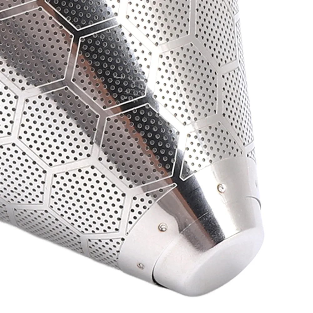 Permanent Cone Dripper Pour Over Coffee Dripper 1 To 3 Cup Rubber Loop Reusable Coffee Filter Best Coffee Maker Silver