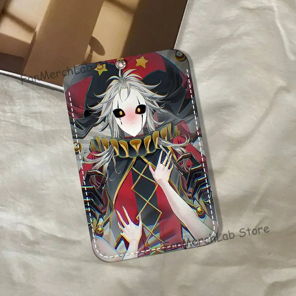 P-Pierrot T-The F-Freak C-Circus Holder Keychain For Bank Business Work Card Holder Student Card Protective Case Bus Card