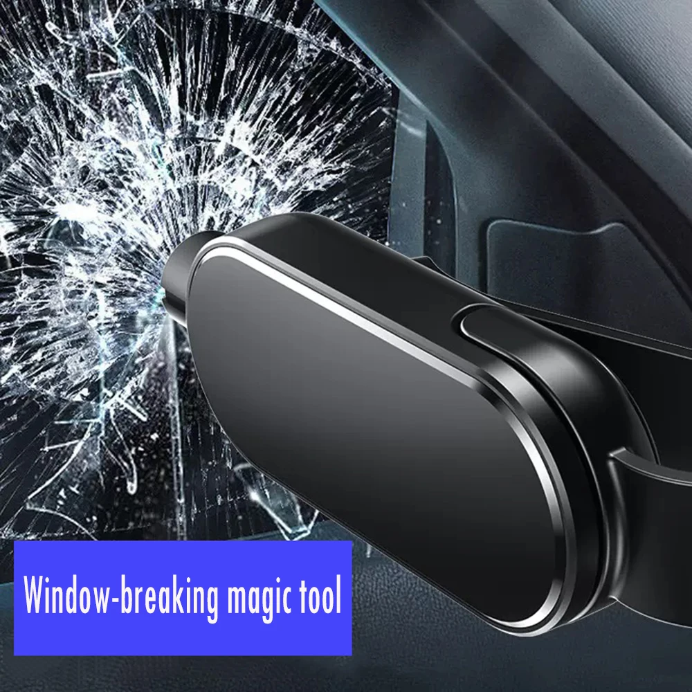 2-in-1 Seat Belt Cutter and Window Breaker Car Safety Emergency Tool Automotive Safety Window Punch Escape Tool Emergency