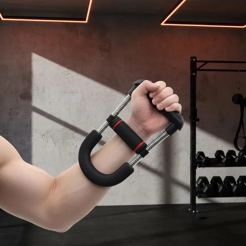 Professional Hand Strength Trainer Electroplated Non-Peeing High-Intensity Wrist Fitness Equipment Arm Exerciser For Enhanced G