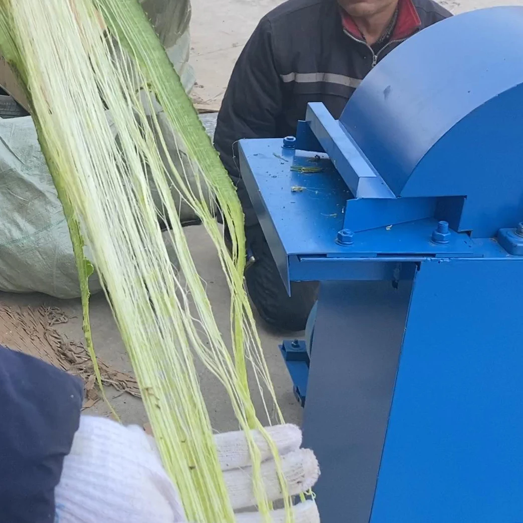 مستخرج ألياف جذع الموز آلة إزالة الصمغ الأوتوماتيكية من أوراق الأناناس والسيزال