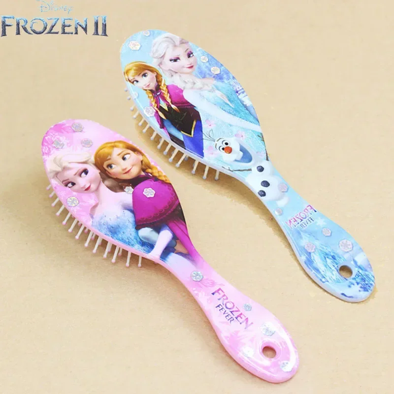 

Disney Frozen 2 Air Cushion Hair Comb Cartoon Anime Sofia Elsa Anna Princess Mickey Minnie Pig Massage Comb Girls Birthday Gifts