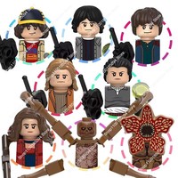 Hot Toys New film Building Blocks wars Demogorgon Vena Grievous Battle Droid Ahsoka Darth Vader Rey Bricks Action Figures Toys