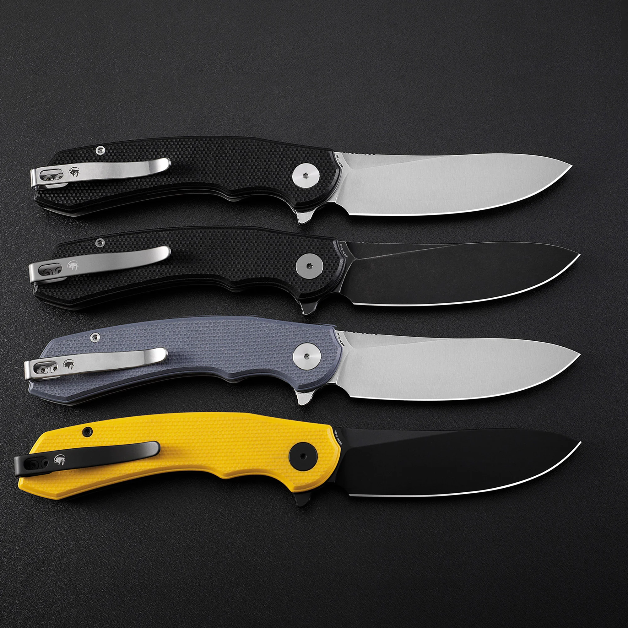 Peixe petrificado pfp12 faca dobrável pesca 14c28n lâmina faca g10 multi-ferramenta bushcraft turista acampamento ao ar livre ferramentas de corte edc