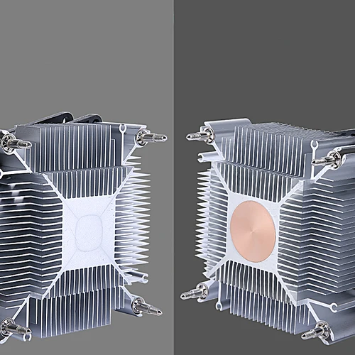 Imagen 2 del producto Procesador de radiador con núcleo de cobre/aluminio, Enfriador de PC X79 x99, ventilador de Cpu de 4 pines/enfriador PWM, instalación de refrigeración por aire LGA2011 2066 E5