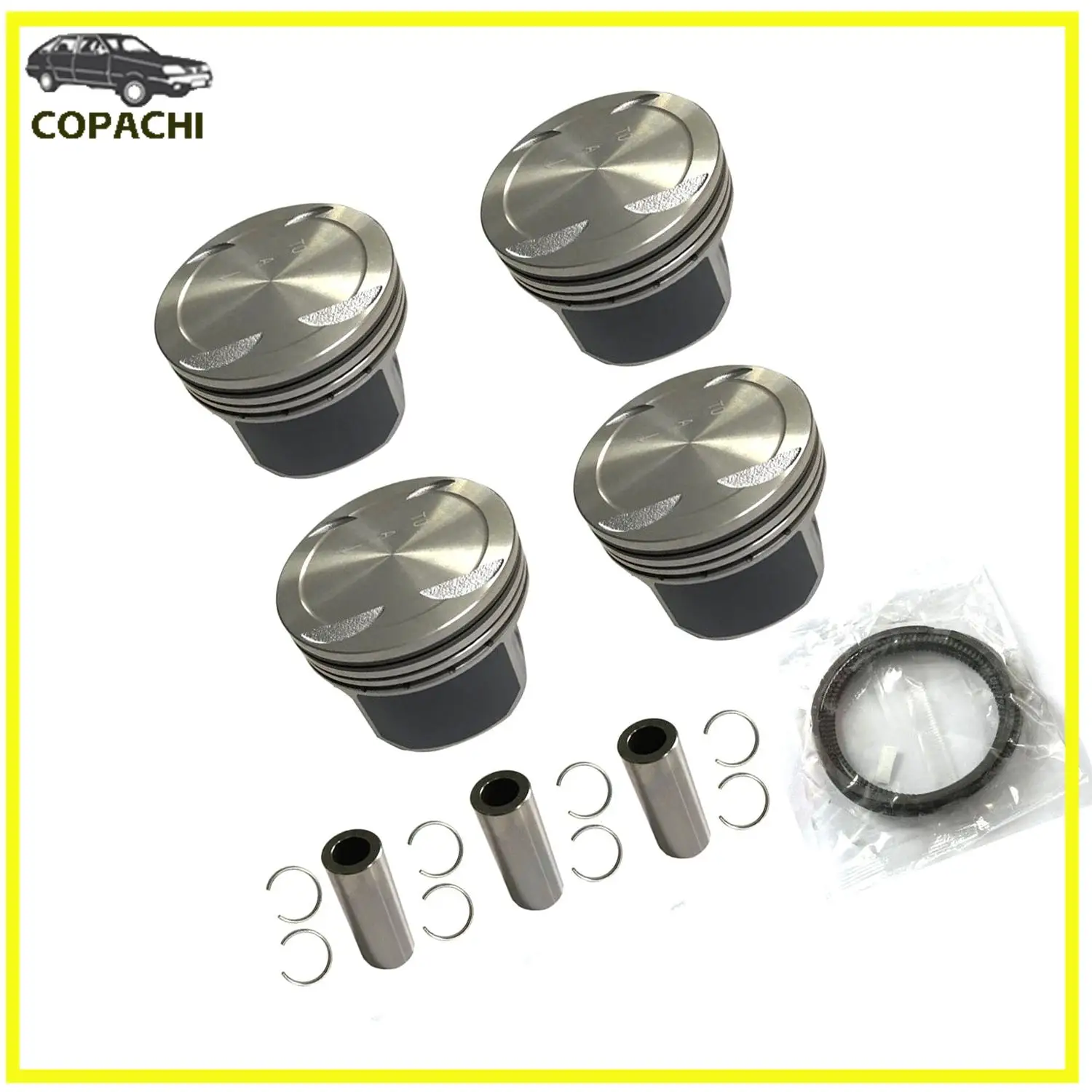 

4pcs G4KH G4KF Engine Pistons&Rings Set 23410-2C400 For 2009-2014 Hyundai Kia 2.0T Car Accessories Parts Replacement