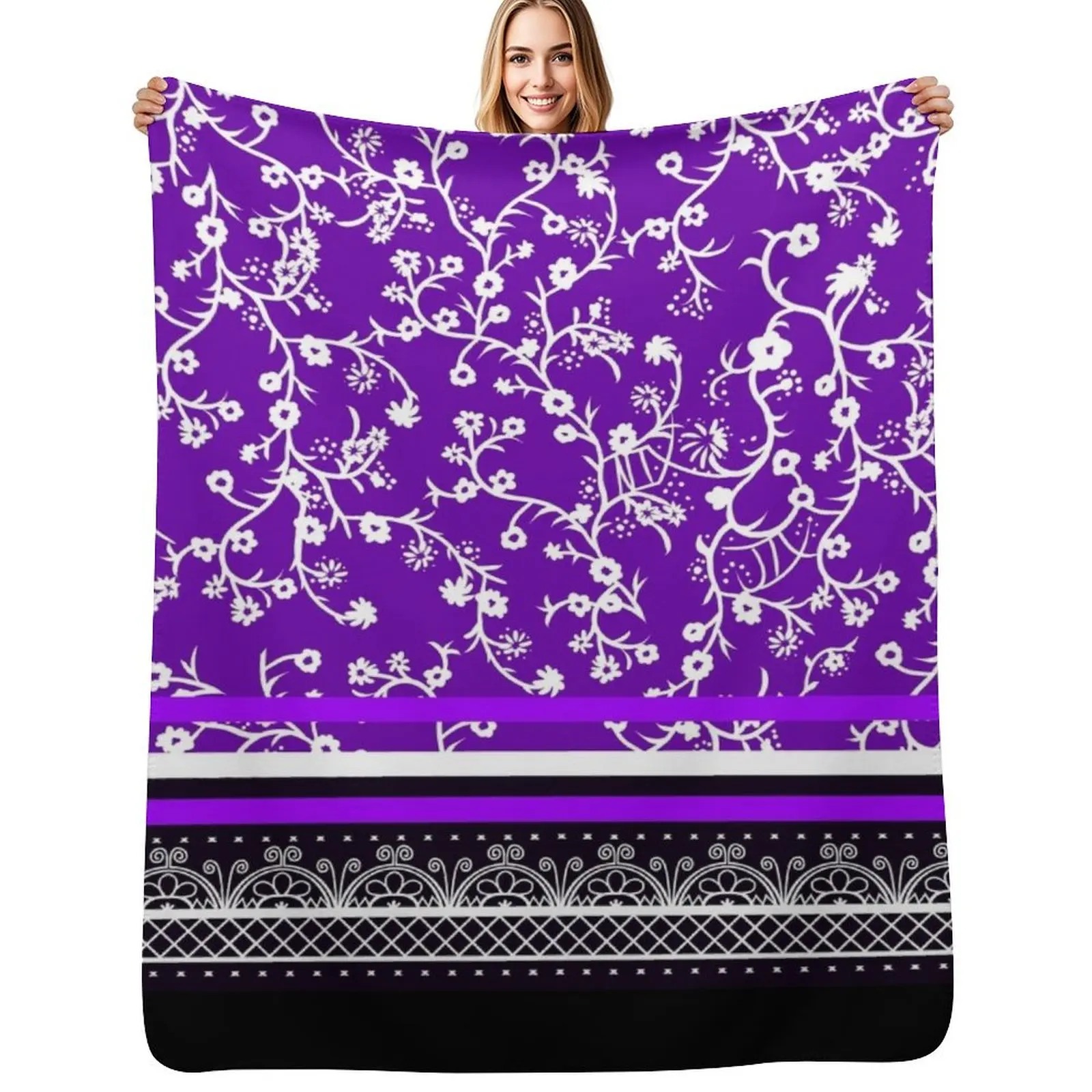 

Classic Skydomes Throw Blanket Portable Lightweight Blanket for Travel Camping