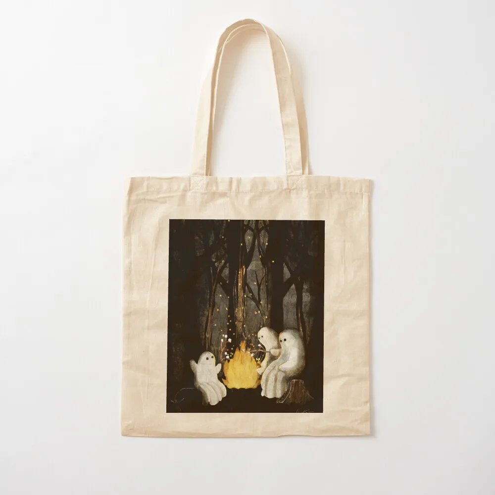 Marshmallows and ghost stories Tote Bag