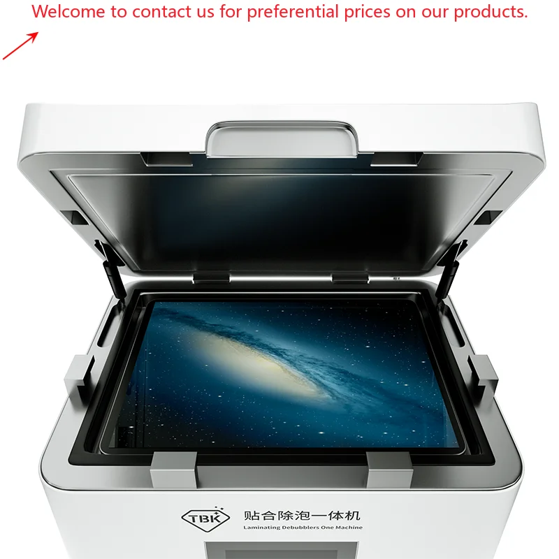 

New Appearance Price TBK 808A 2 In 1 Oca Vacuum Laminating Machine Max 13inch Lcd Bubble Remover Machine