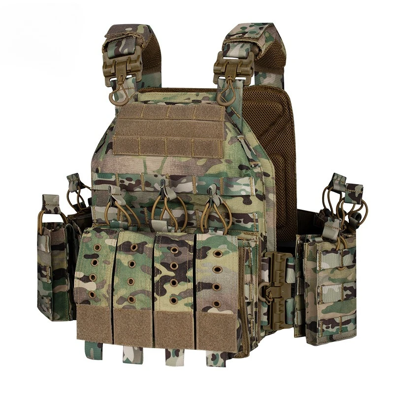 

Hot-selling Quick-release Vest Outdoor Field Products Wear-resistant Adventure Equipment Camouflage Tactical Vest