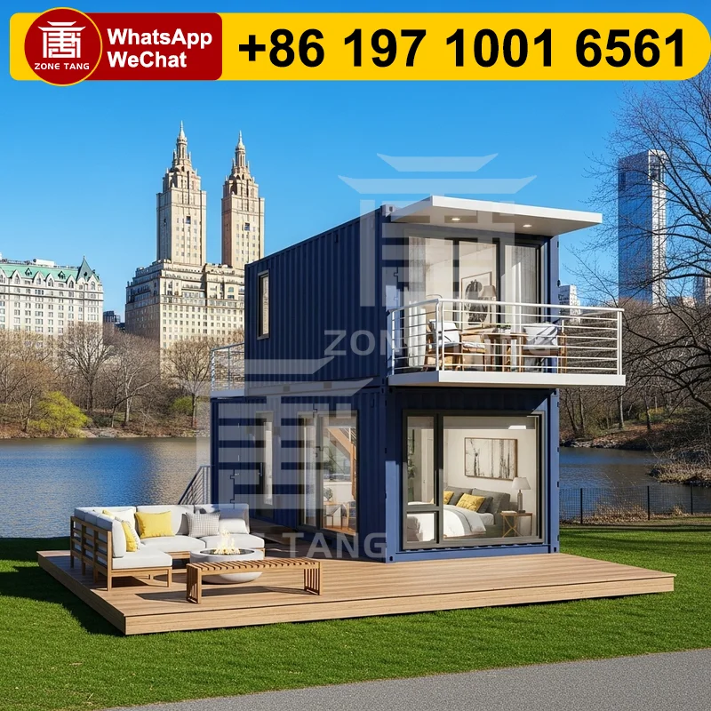 

Pre Fabricated Homes Compact Luxury Wind Resistance Flat Pack House Small House Urban Living Prefab Container System Ecological