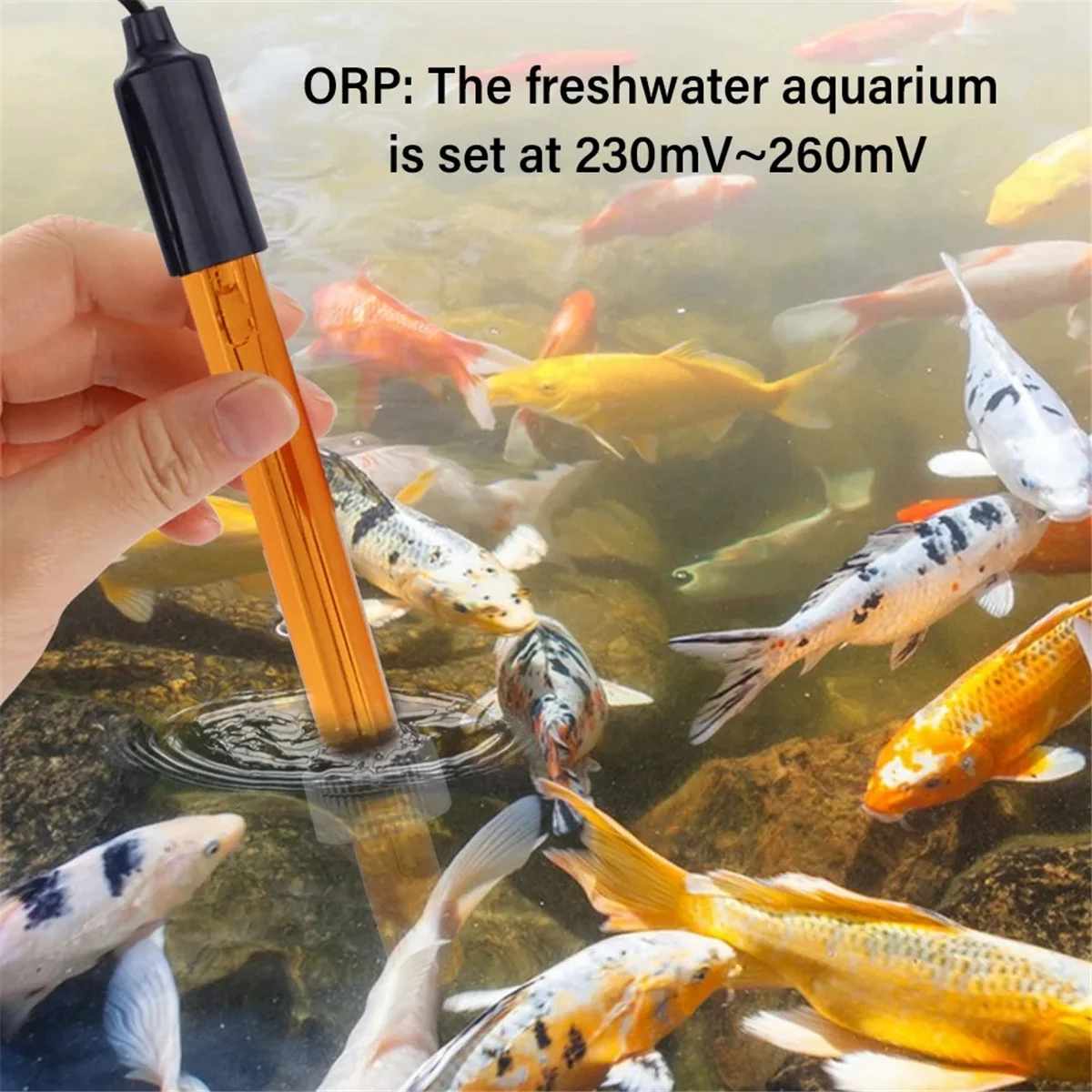 New ORP Replacement Probe Aquarium Hydroponic Laboratory Electrode Oxidation-Reduction Potential Test BNC Connector 300cm