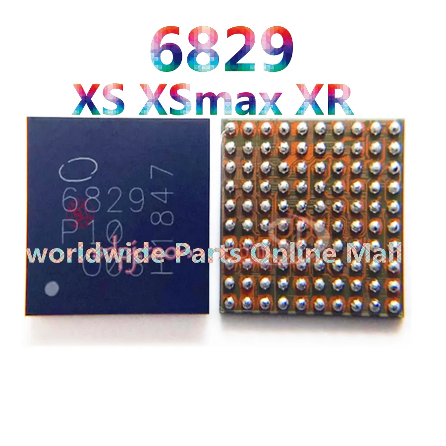 

5pcs-50pcs PMB6829 For iPhone XS/XS MAX/XR U_PMIC_K Baseband Power IC 6829 P10 Small Power Supply Chip For Intel Version PM Chi