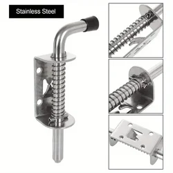 1pc Cabinet And Multi-purpose Trailer Door,Spring Pin Latch Assembly, For Door