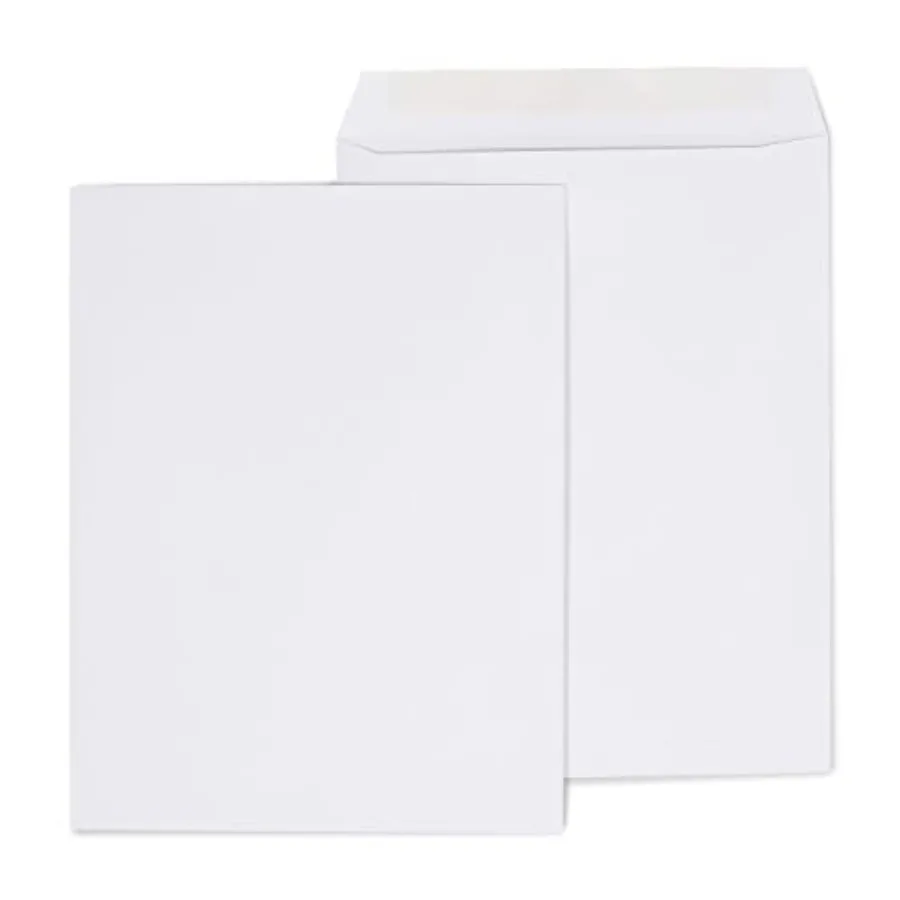 

Конверты для каталогов с клеевым клапаном 10x13 дюймов, белые, из прочной ткани, с усиленным клеевым слоем, для тяжелых документов, 250 шт./коробка