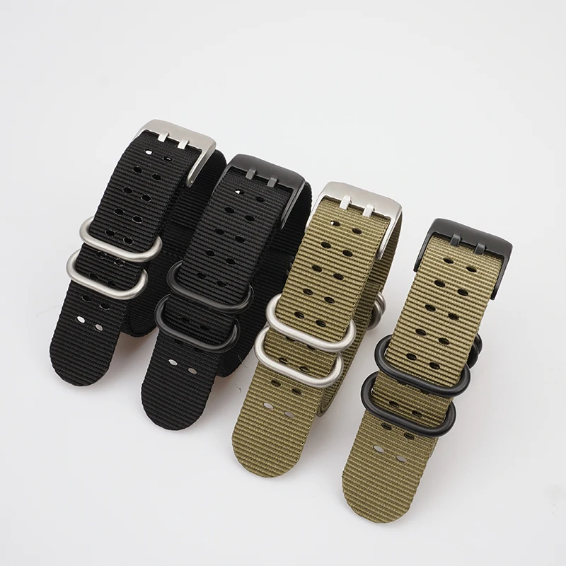 22mm 23mm Military Nylon Watch Strap waterproof sport watchbands for Luminox 3581 8821 8831 3051 Series Breitling IWC watchbands