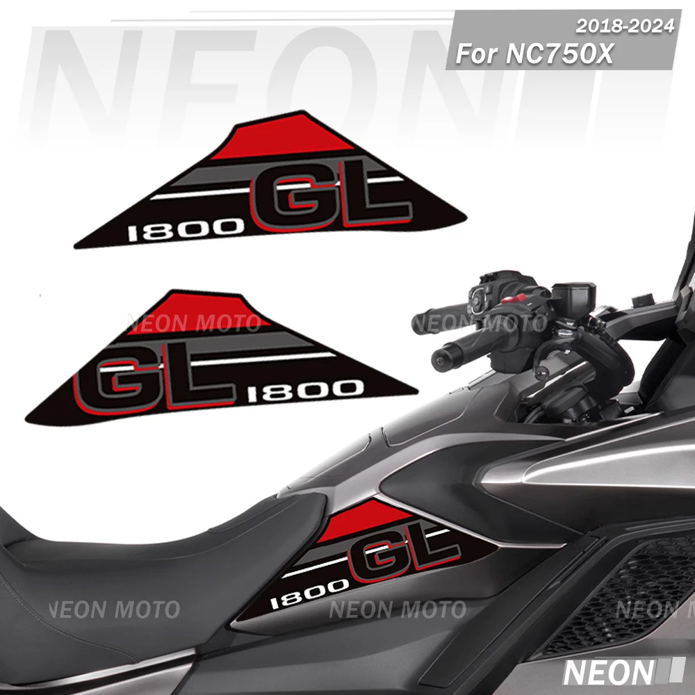 

Для Honda Goldwing Gold wing GL1800 F6B Tour 2018-2023 2024 наклейки на бак мотоцикла, наклейки на колеса, чехлы для багажа, защитные наклейки