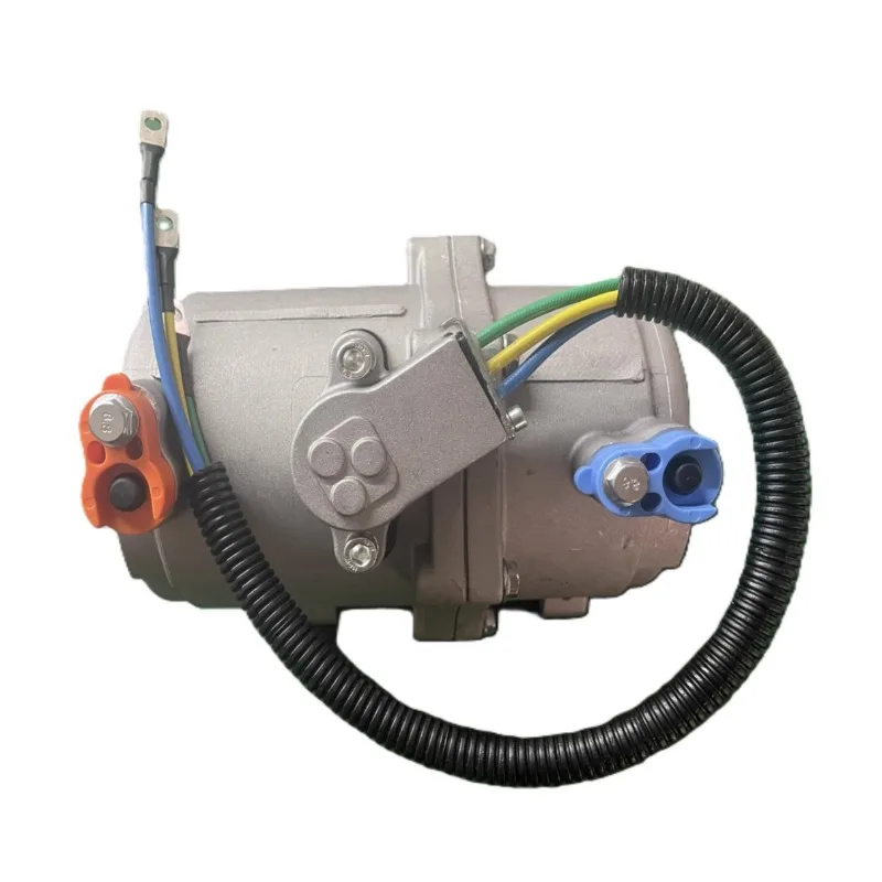 12V 24V New Electric Scroll Car Air Conditioning Compressor Universal For Parking Air Conditioner Multiple Vehicle Models