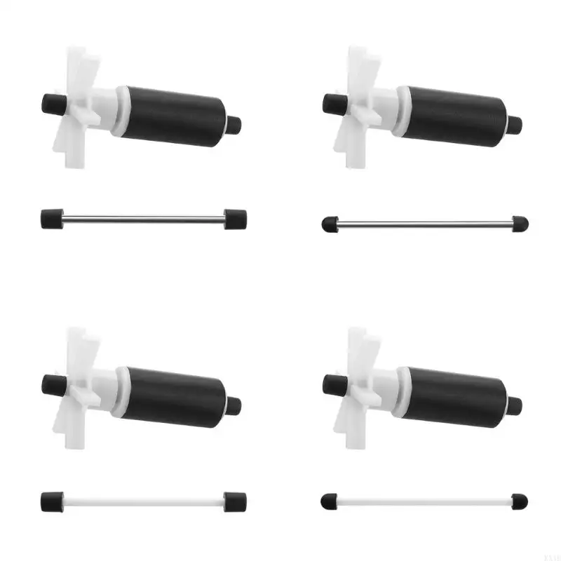 KX4B Replacement Impeller for Water Rotor 2 Kinds of Shaft Cores to Choose Perfect Fit for Direct Replacement