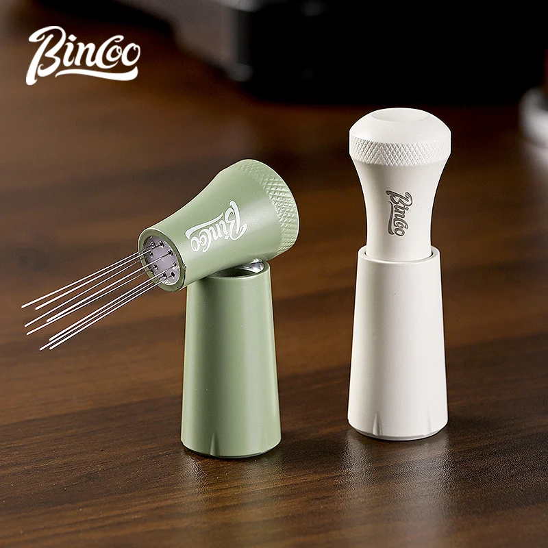 Bincoo Green Cloth Powder Needle Italian Coffee Powder Agglomeration Disperser Cloth Powder Press Powder Hammer Mixing Evenly Cloth Powder