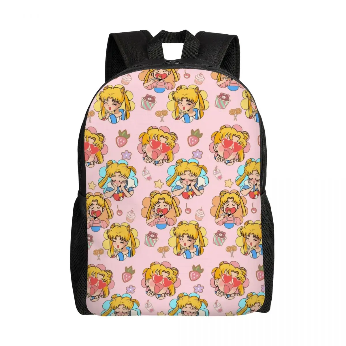 

Custom Anime Sailors Wings Travel Backpack Women Men School Computer Bookbag College Student Daypack Bags