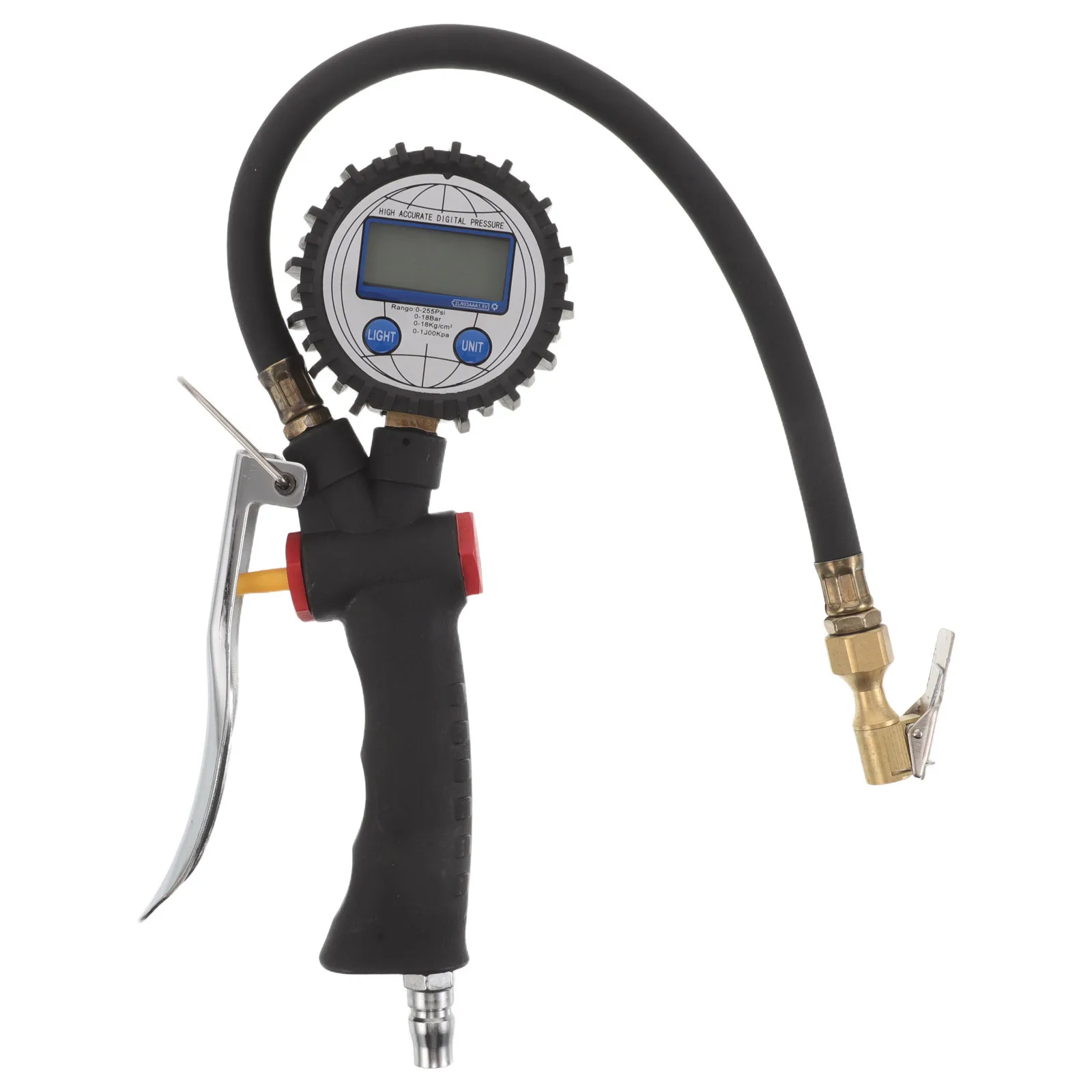 

Portable Tire Pressure Gauge Oil-Immersed Inflator High Precision Dial for Car Motorcycle Bike Easy Read Tire Air Pressure