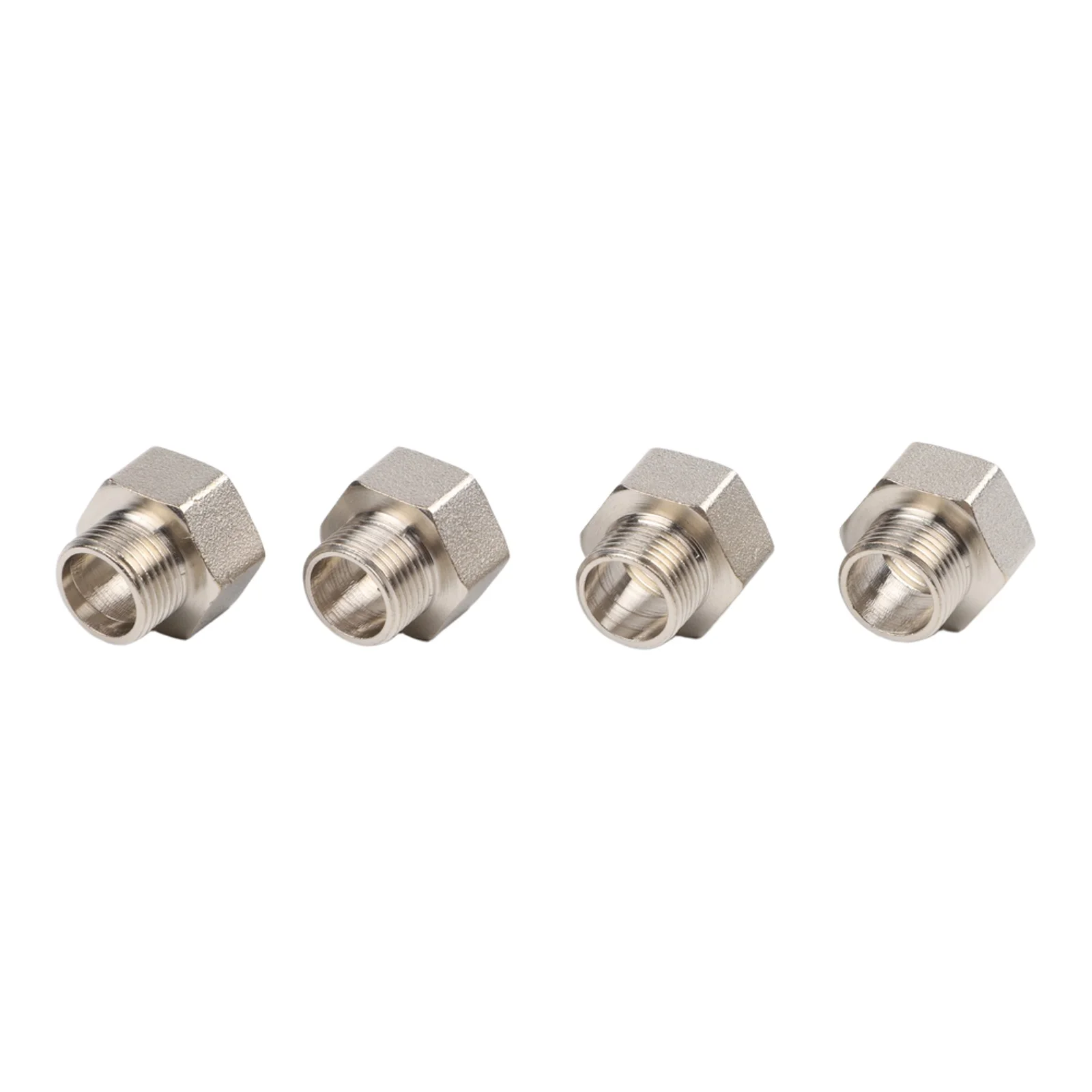 Copper Plumbing Adapter Featuring 3/8 Inch Male and 1/2 Inch Female Threads for Standard G Thread Applications