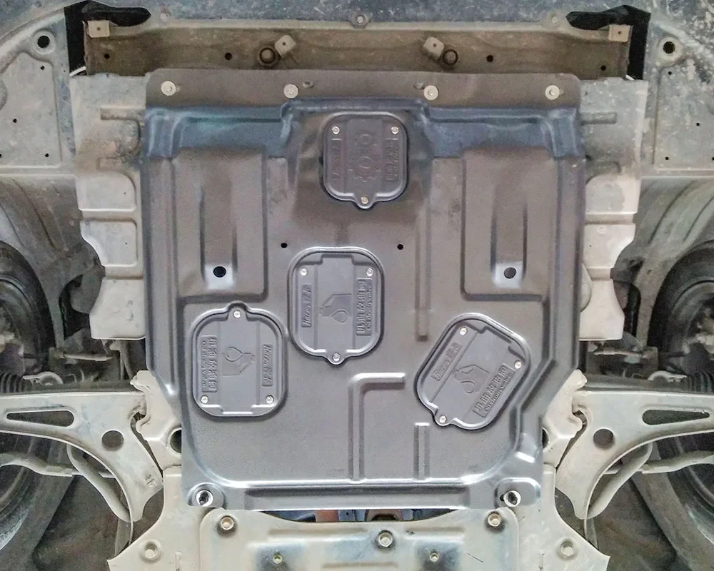 Placa de proteção do motor respingo escudo lama fender placa capa preto carro mudflap mudapron paralama para baojun 630 2011 - 2016 1.5l